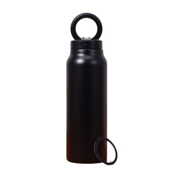 Gourde Isotherme 800ml avec Support Magnétique pour Téléphone